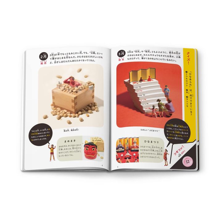 絵本「MINIATURE TRIP IN JAPAN(ミニチュア トリップ イン ジャパン)田中達也のニッポン全国見立て旅」02