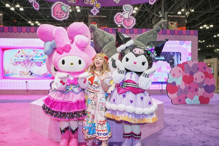 ニューヨーク・コミコン2025(New York Comic Con 2025)「MY MELODY ♡ KUROMI GAME PLAZA (マイメロディクロミゲームプラザ)」出展