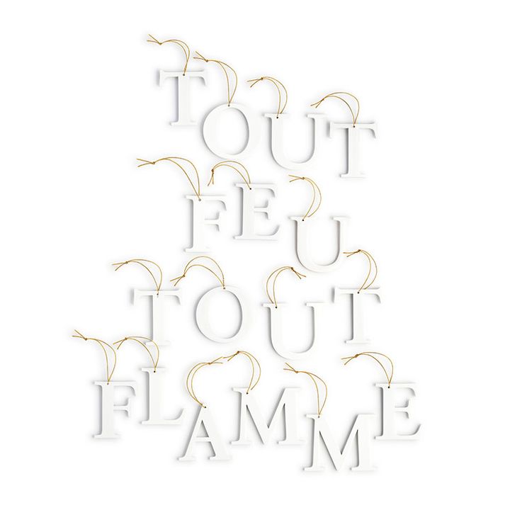 レター オーナメント トゥ・フ・トゥ・フラム