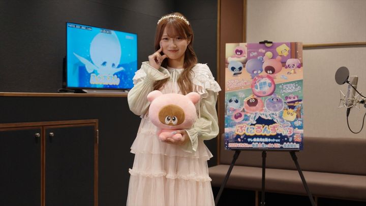 アニメ『ぷにるんず ぷに3』で声優に初挑戦した希空 （C）TOMY／ぷにるんず3ぷにじぇくと・テレビ東京 width=