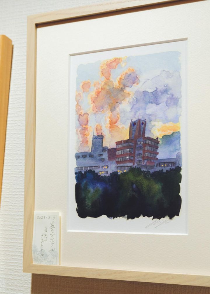 山本重也さんの気仙沼の風景画