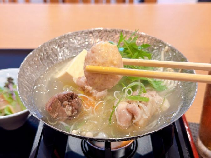 水たき料亭 博多華味鳥 中洲本店 つくね