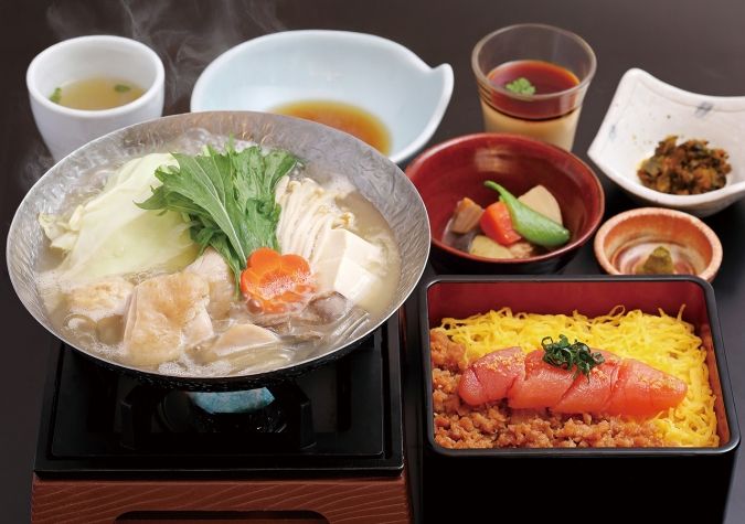 水たき料亭 博多華味鳥 中洲本店／水たき明太御膳