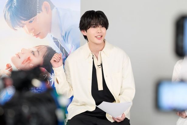 放送委員の経験があるという長尾謙杜 撮影/河内彩