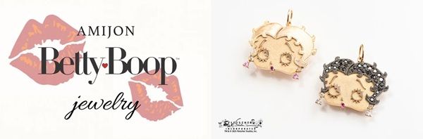 限定95点のシリアルナンバー入り！AMIJON×Betty Boopコラボジュエリー登場