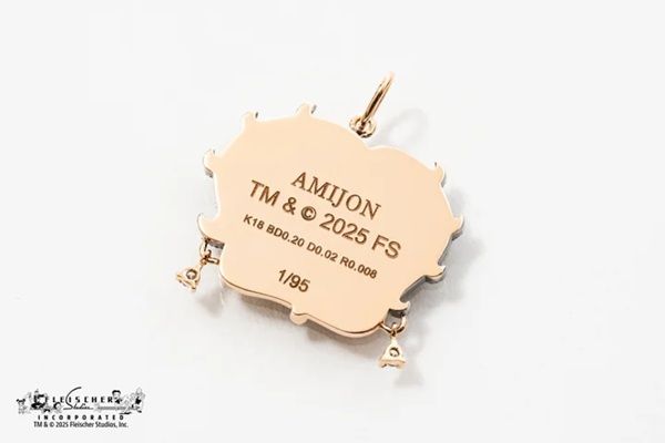 限定95点のシリアルナンバー入り！AMIJON×Betty Boopコラボジュエリー登場