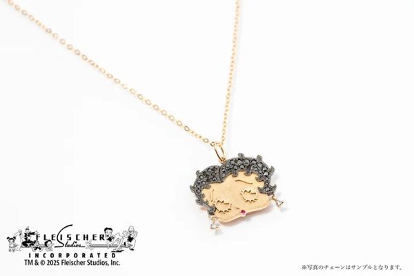 限定95点のシリアルナンバー入り！AMIJON×Betty Boopコラボジュエリー登場