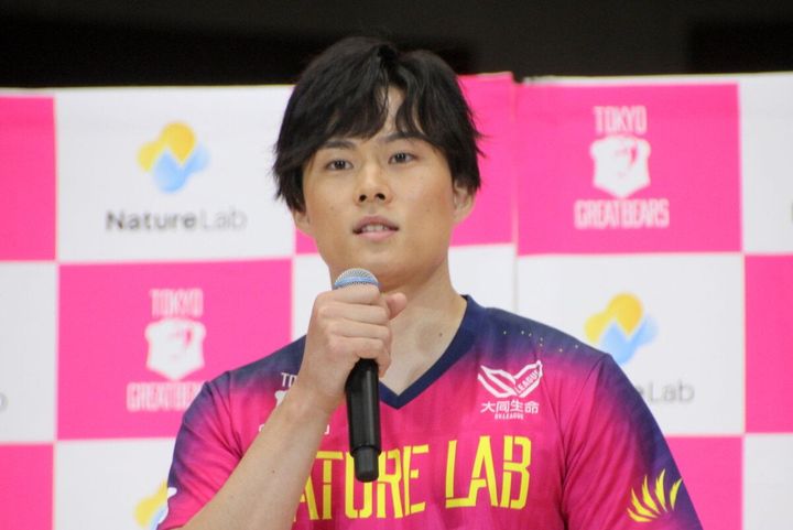 東京グレートベアーズに新規加入した髙島優作