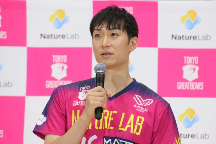 東京グレートベアーズ副首相・柳田将洋