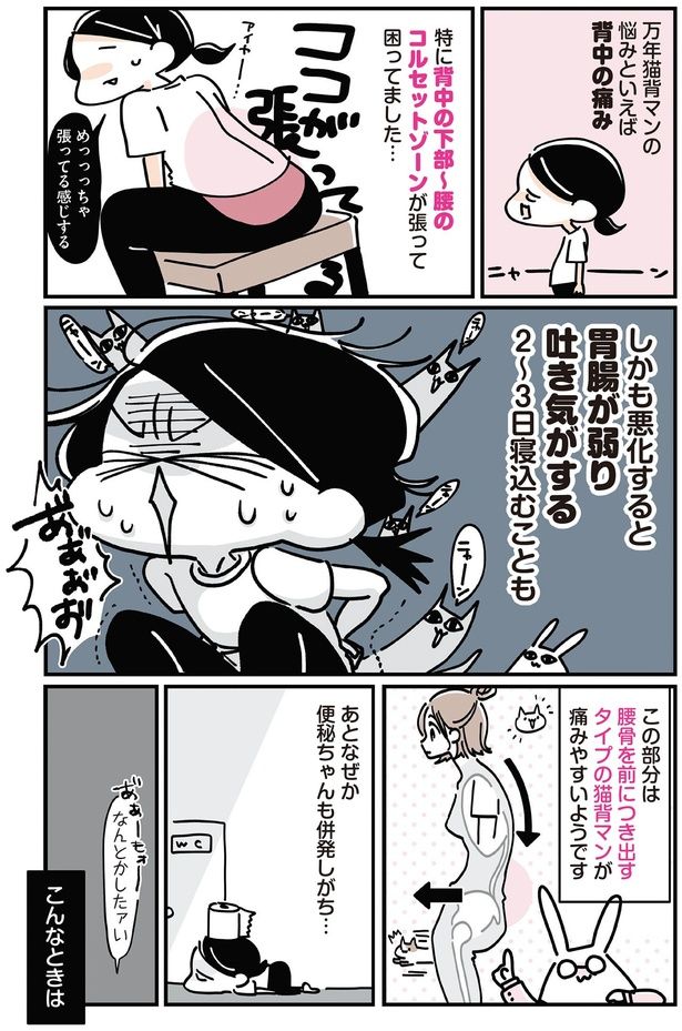 悪化すると胃腸が弱り吐き気がする （C）いしかわ ひろこ／KADOKAWA