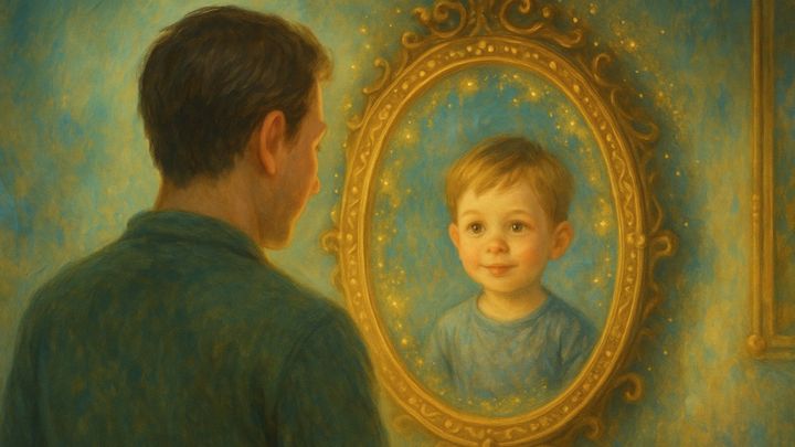 アプリで「子供時代の顔」をまとえば、幼き記憶が蘇りやすくなる