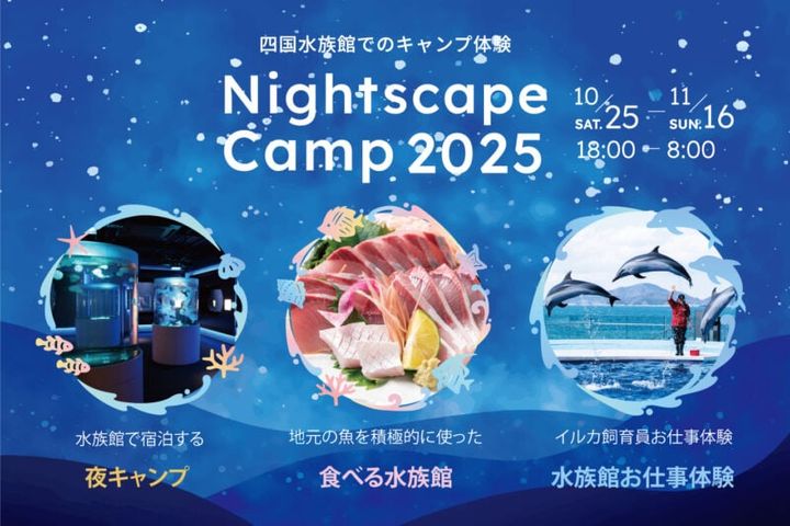四国水族館 Nightscape Camp2025