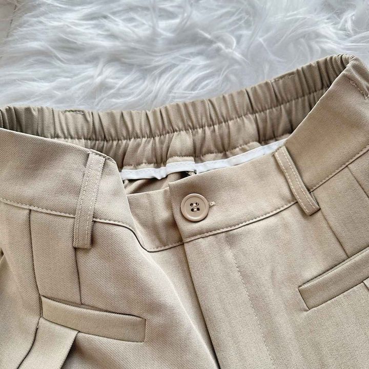 画像: 後ろゴムで楽な穿き心地