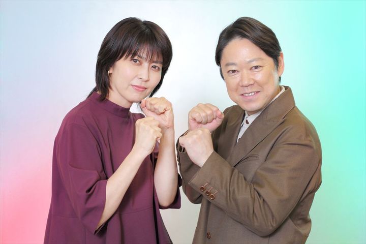 （左から）松たか子、阿部サダヲ クランクイン！ 写真：高野広美 width=