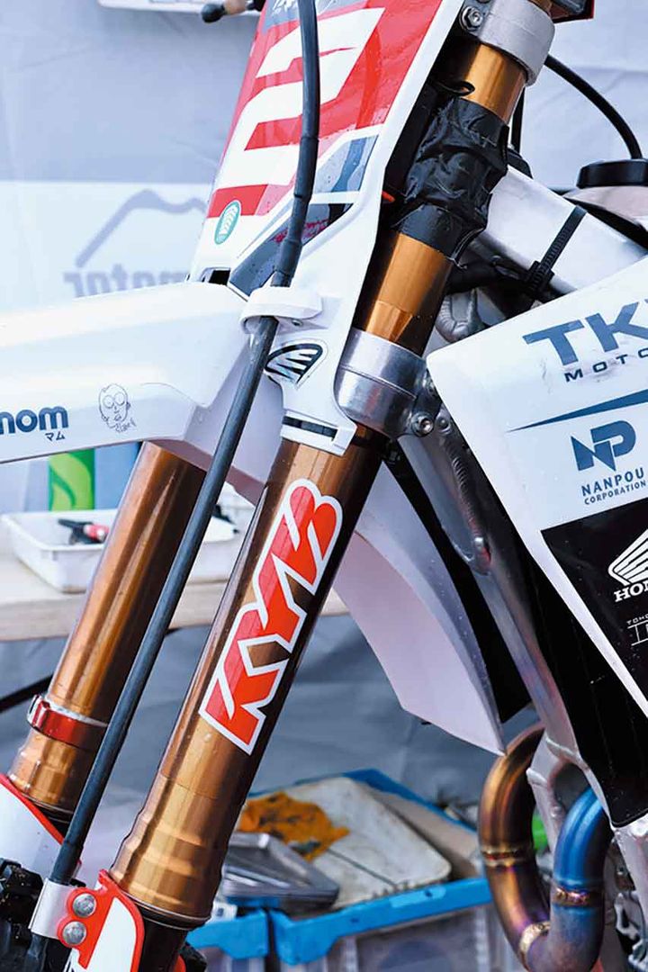 【横澤拓夢】2025_JMX MACHINE紹介【HONDA CRF250R／TKF motorsports いわて】