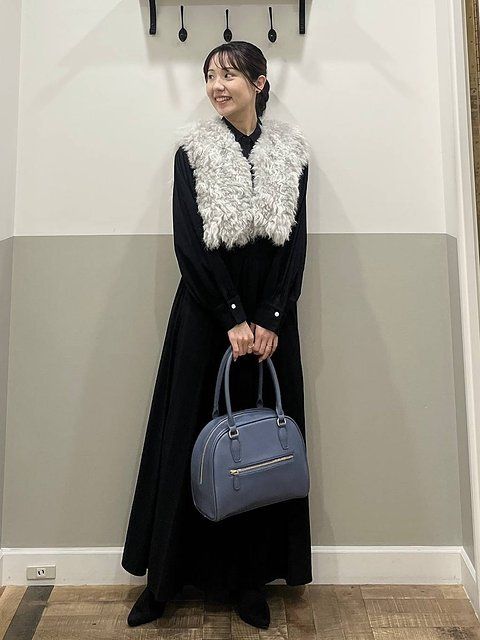 シャツワンピースコーデ4