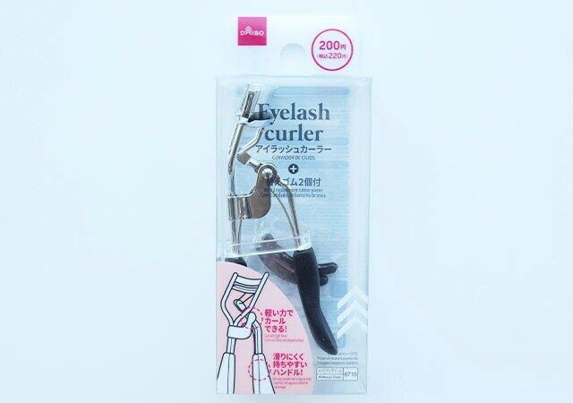 ダイソー アイラッシュカーラー（スプリングタイプ） パッケージ