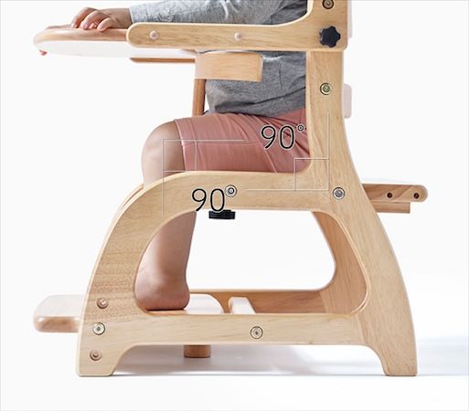 正しい姿勢で座れる子ども用「すくすくローチェア」リニューアル。成長に合わせて調節できる！