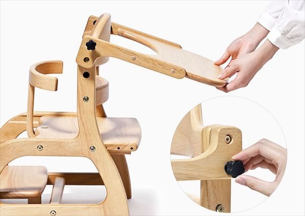 正しい姿勢で座れる子ども用「すくすくローチェア」リニューアル。成長に合わせて調節できる！