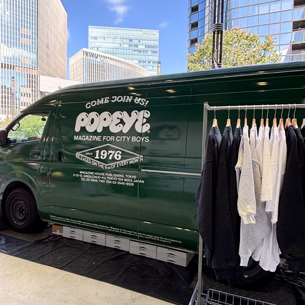 銀座で開催中「マガジンハウス博 “銀座から世界へ”」の『POPEYE POP-UP SHOP』