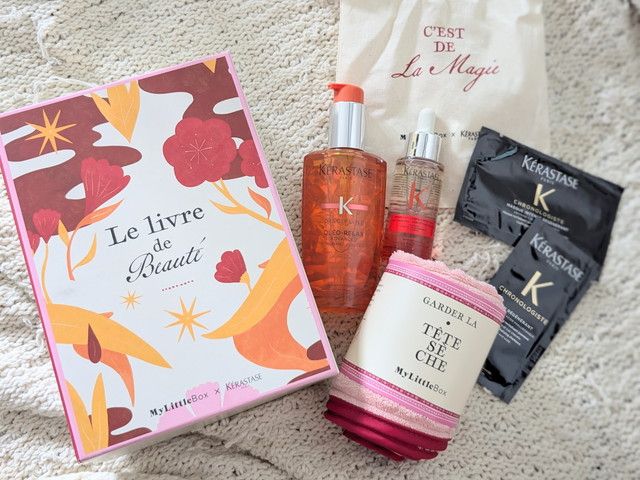 My Little Box×KÉRASTASE 10月ボックス全体（全アイテム集合）