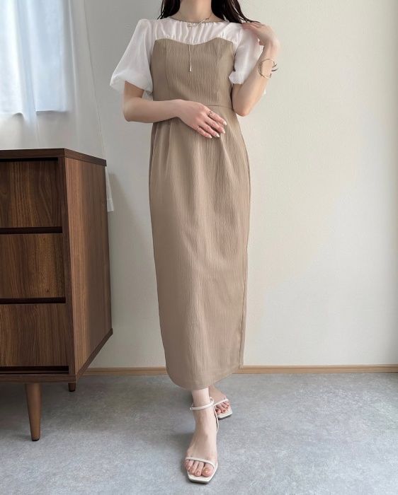 しまむらの「シアードッキングワンピース」