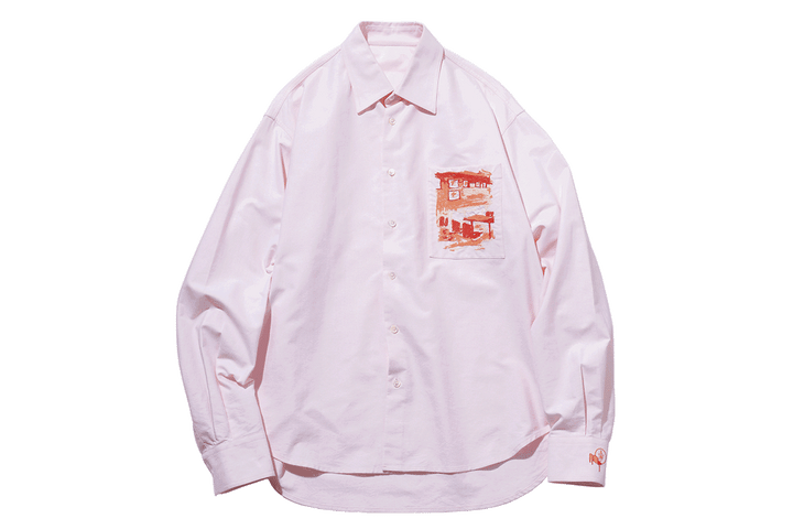 〈JW アンダーソン〉の刺繍シャツ