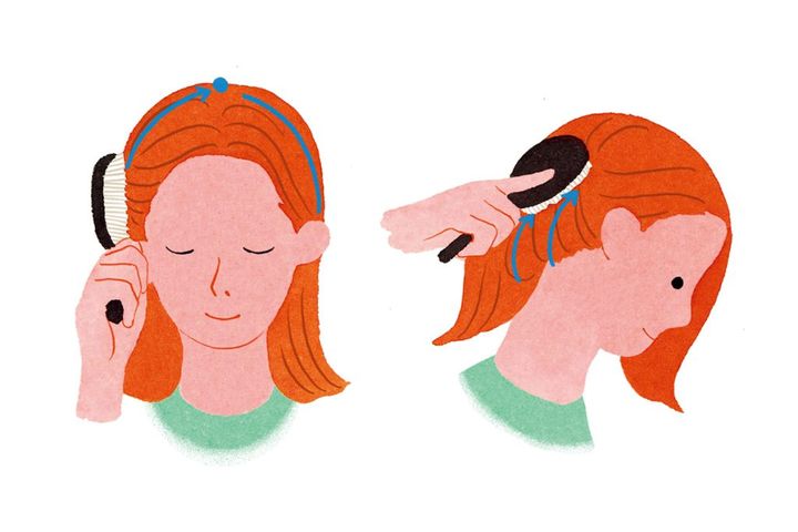 季節の変わり目の敏感・ゆらぎ肌スキンケアのやり方 ④くすみ＆たるみにブラッシングで頭皮ケア