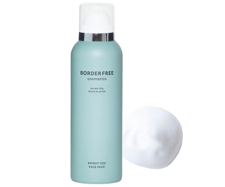 BORDER FREE cosmetics ブライトCO2フェイスパック120g 3480円（AbemaTV）