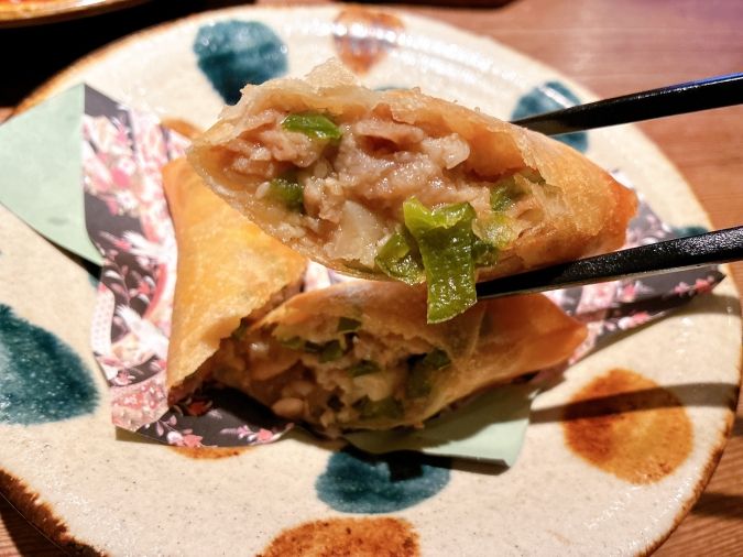 夢玄 チンジャオ春巻き