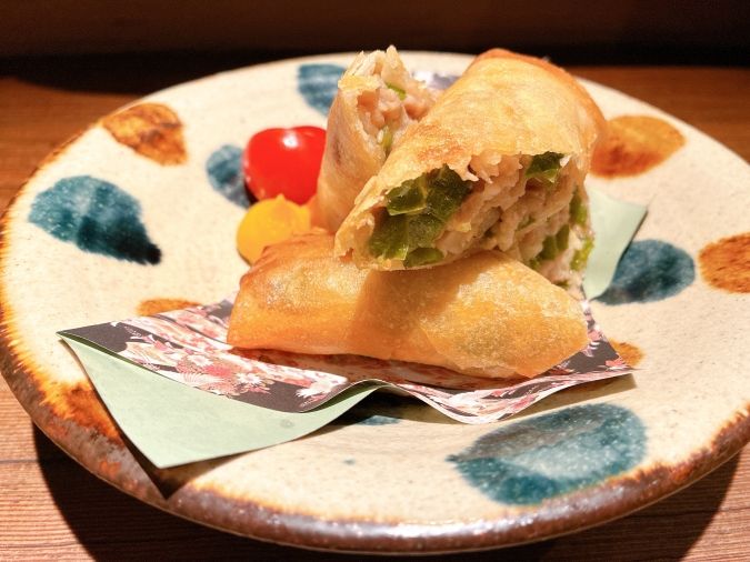 夢玄 チンジャオ春巻き