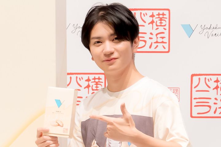 「横浜バニラ 新商品発表会2025 〜勇住邁進〜」に出席した高橋優斗 クランクイン！ width=