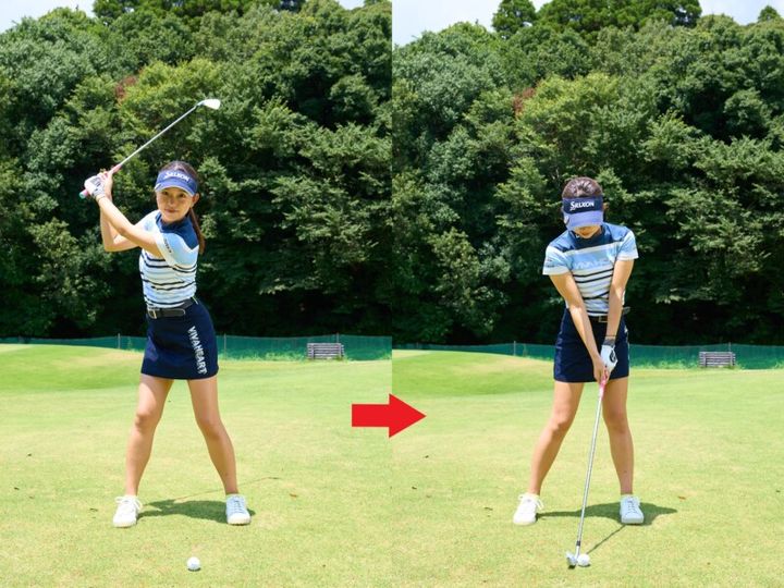 女子プロ4人がアイアンの上達法を解説！フェースの真芯をとらえる