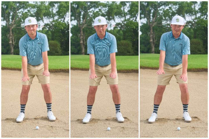 フェースの開き具合で距離を調節！バンカーの上級者テクニック