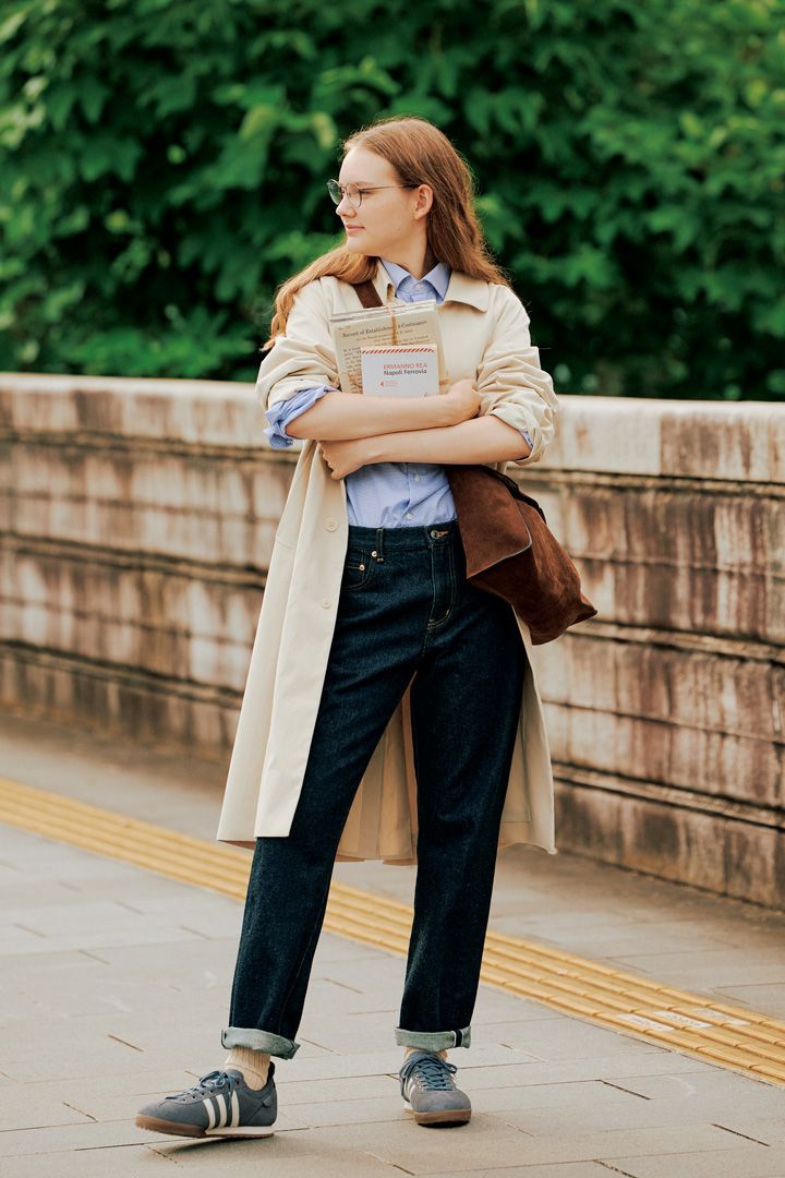 王道のストレートデニムはシルエットにこだわって【本日のFUDGE GIRL-10月12日】