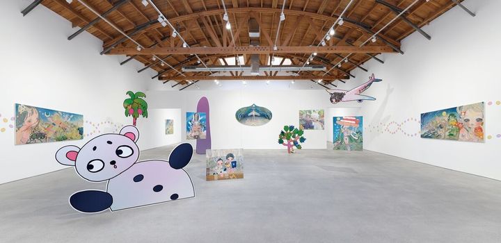 アメリカのギャラリー「ペロタン・ロサンゼルス」で開催された、カイカイキキ所属アーティストのAYA TAKANOの11回目の個展る新作展覧会「how deep how far we cango」