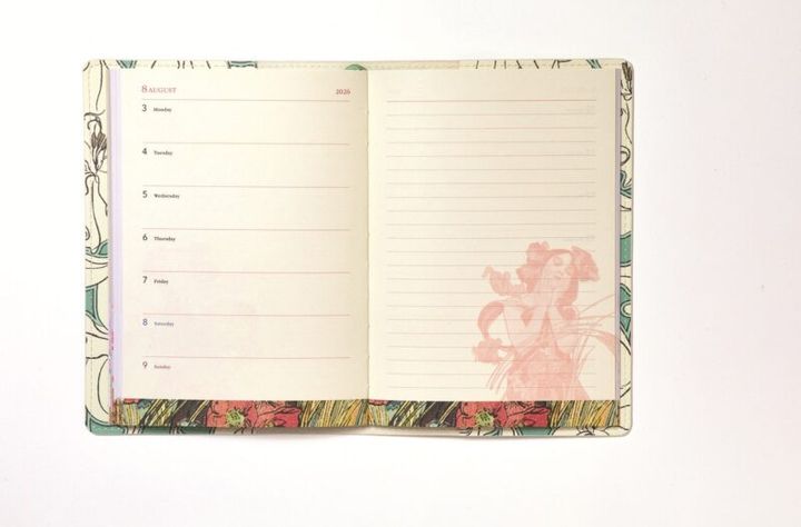 GLOW12月号特別付録 ミュシャのスケジュール帳