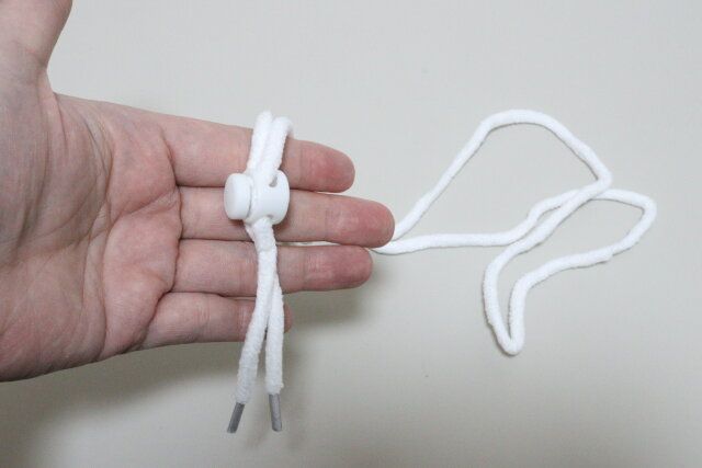 セリア タオルがズレない枕ひも 2本組 作り