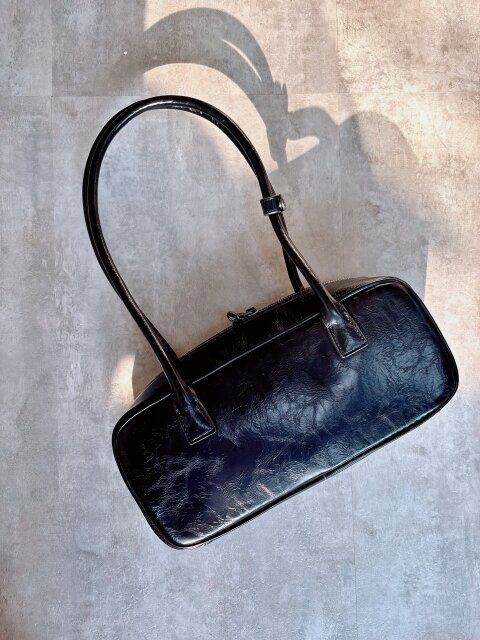 GU ワイドボストンバッグ BLACK