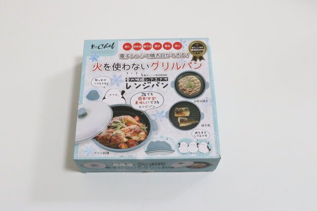 chef 雪の妖精シマエナガレンジパンのパッケージ