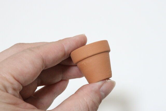 ダイソー 素焼きテラコッタ植木鉢（5個） 大きさ