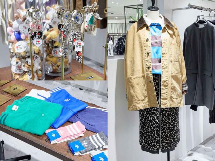 画像: （右）ジャケット￥37,400、ラガーシャツ￥16,500、スカート￥24,200