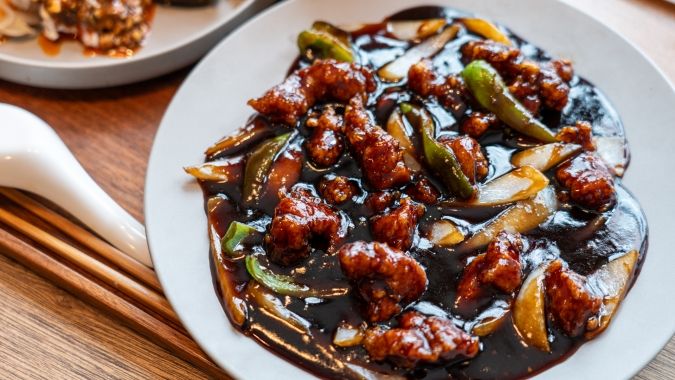 凛丹 toiet 黒酢スブタ