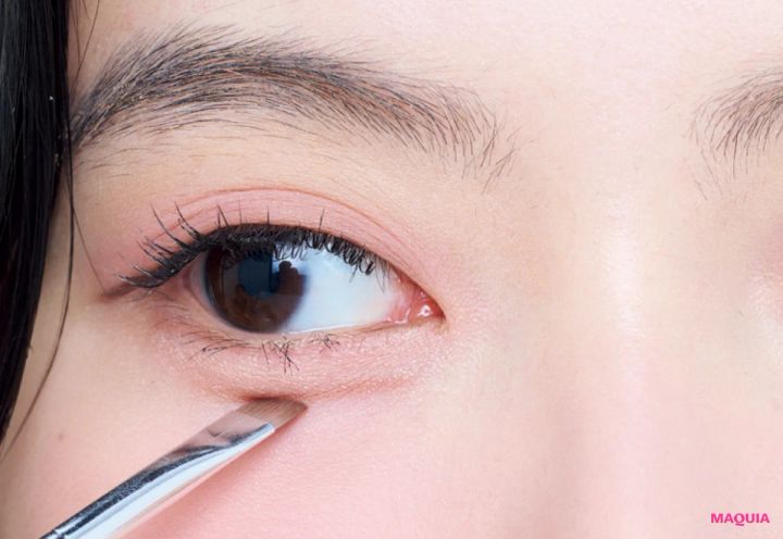 多幸感メイク いむたん 涙袋メイク 2aN ベターミーアイパレット 15 涙袋の影を作る