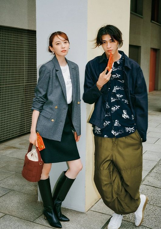 大人のショートパンツスタイル