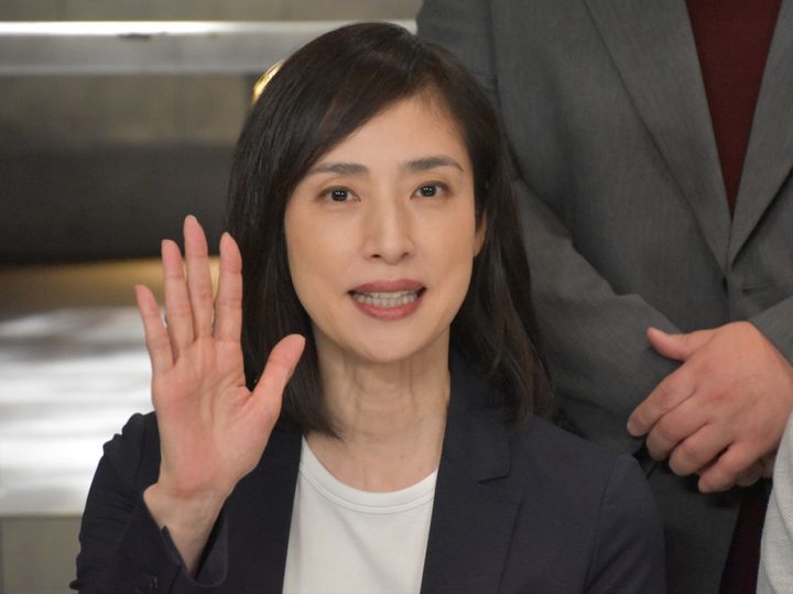 天海祐希、ドラマ『緊急取調室』第5シーズン囲み取材会に登場 クランクイン！ width=