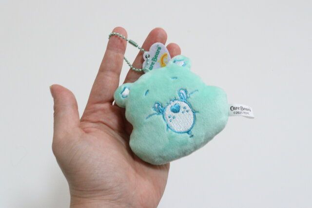マスコットキーホルダー（ケアベア、フェイス、C）