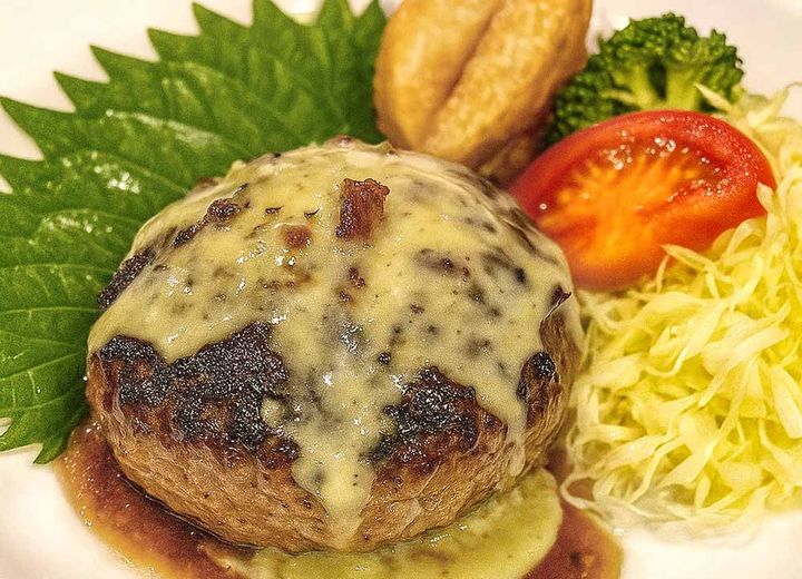 ふわじそ ハンバーグ