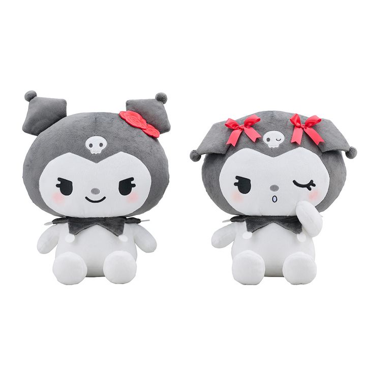 ゆるかわ サンリオキャラクターズ Lぬいぐるみ“クロミ” KUROMI MAGICAL BLACK AND RED Ver.