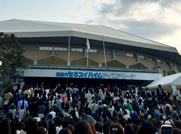 推しのライブへ